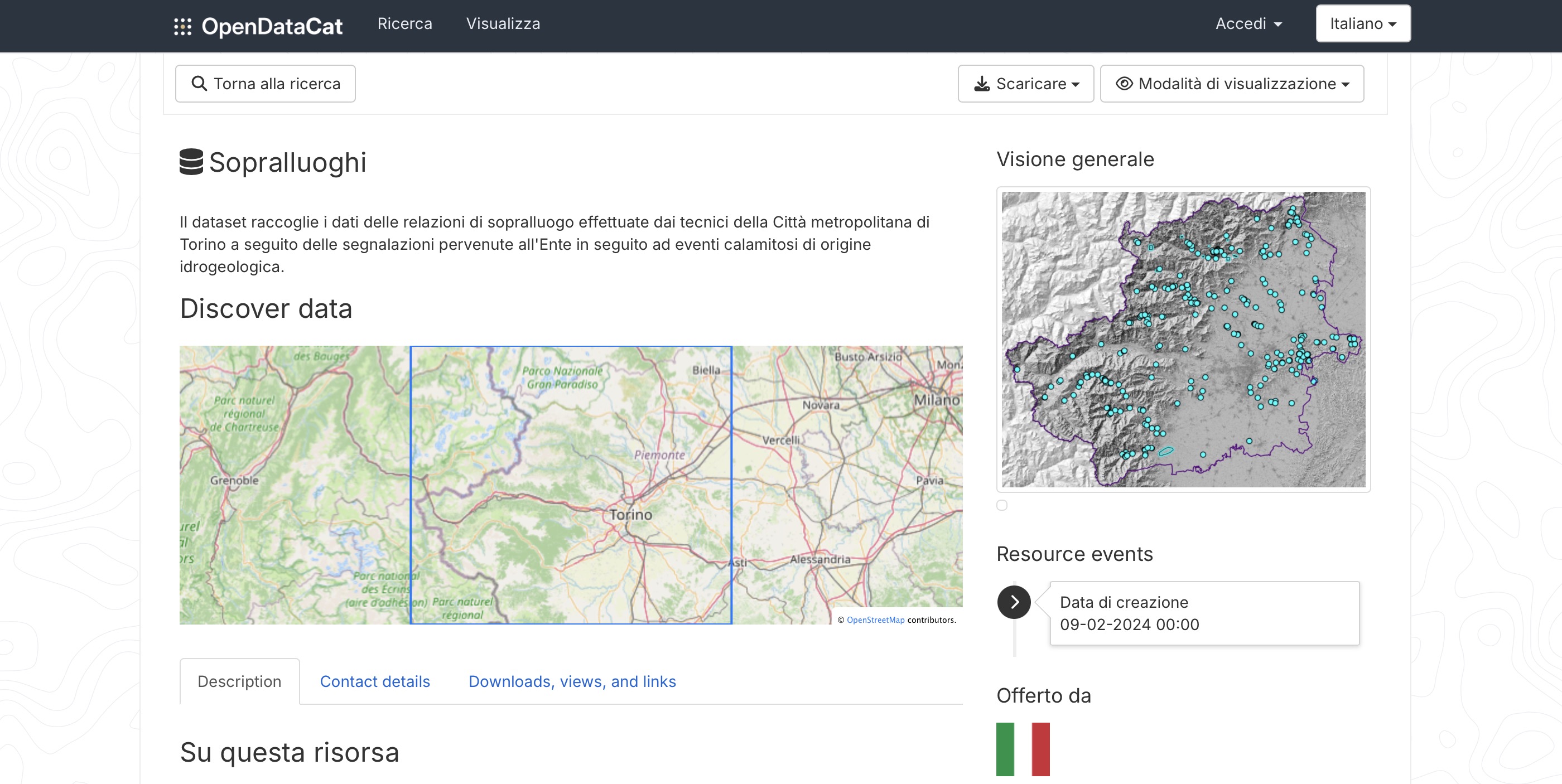 Addio al portale INSPIRE: nasce OpenDataCat, il nuovo catalogo aperto dei dati geospaziali europei