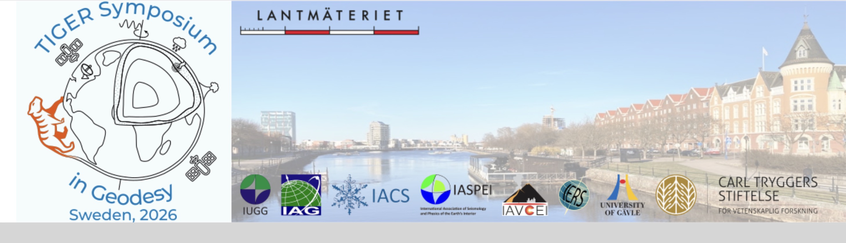 28 September - 1 October 2026, Gävle (Sweden) TIGER Symposium in Geodesy 2026