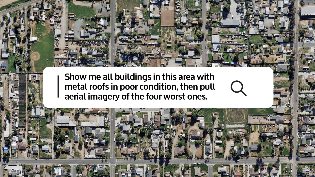Vexcel MCP integrates aerial imagery and geospatial intelligence into ChatGPT, Claude, Microsoft Copilot, Gemini, and other AI platforms for real-world spatial analysis.