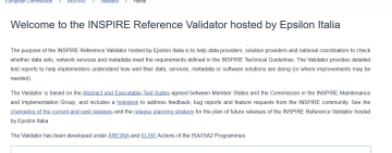 INSPIRE Reference Validator: Epsilon Italia scende in campo a supporto della comunità geospaziale