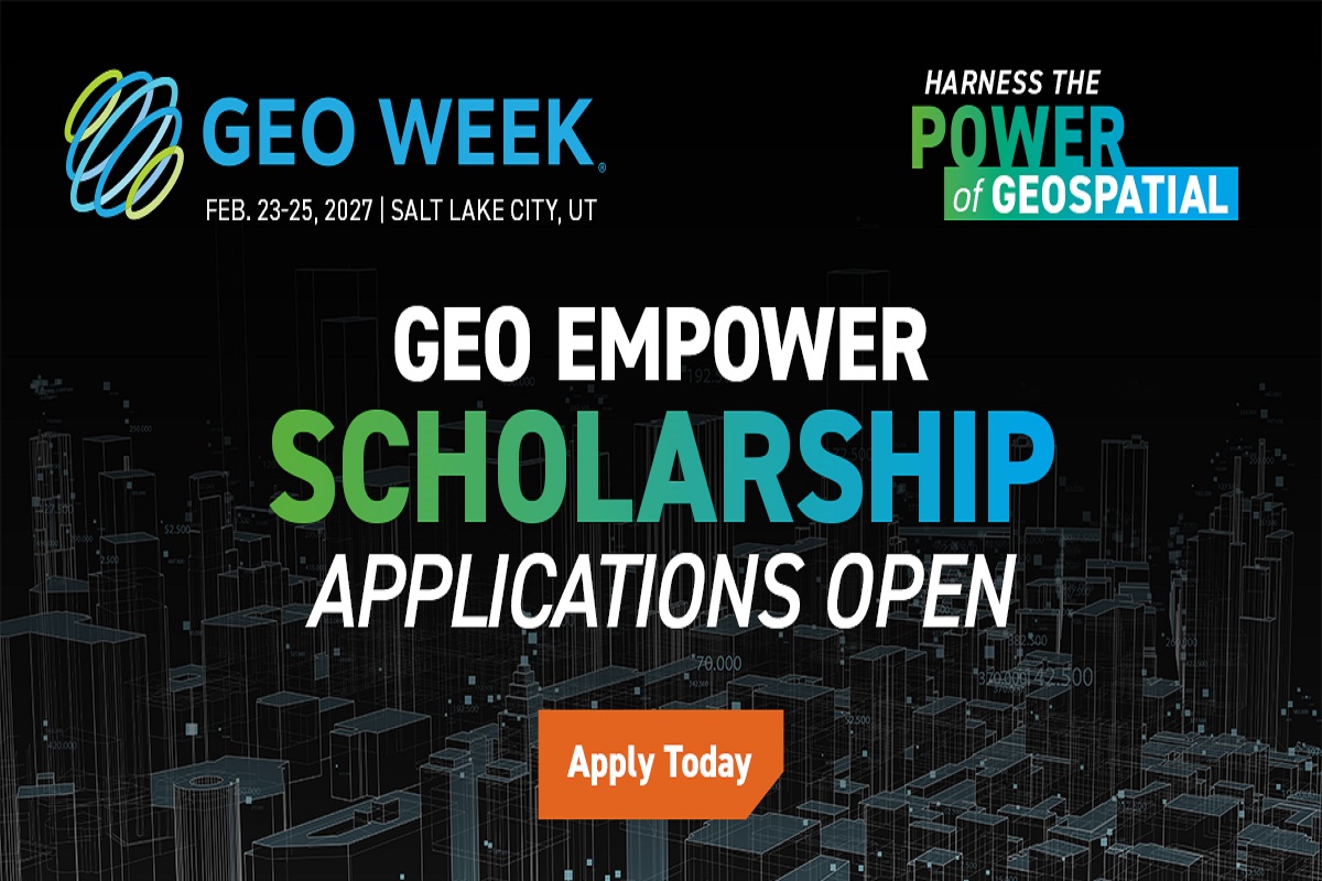 Geo Week 2027 Opens GEO Empower Scholarship Applications, Putting Workforce Development at the Heart of the Event