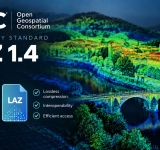 LAZ 1.4 è ora uno standard OGC: cosa cambia per i dati LiDAR