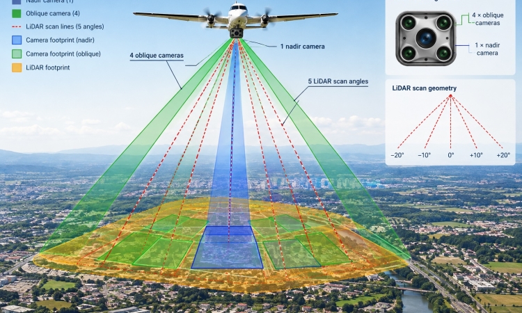 LiDAR-Camera Integration for High Precision Airborne Mapping