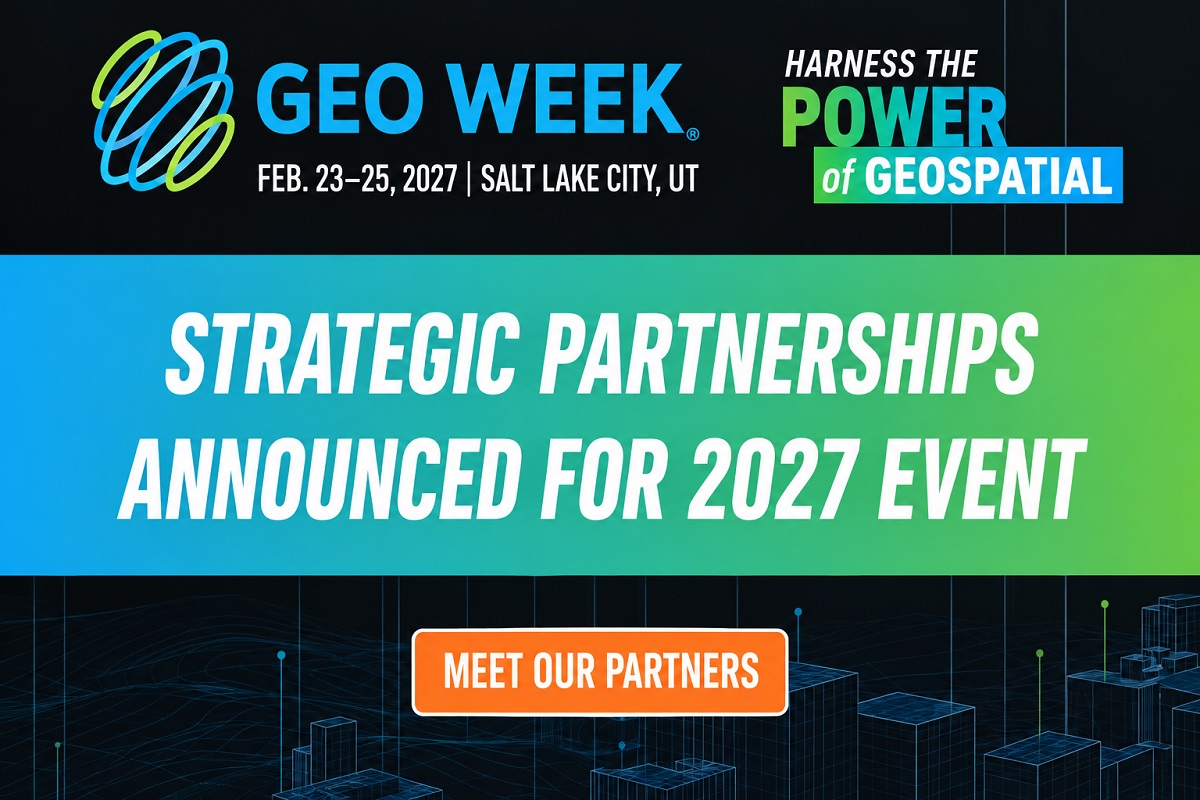 New Strategic Partnerships Announced for Geo Week 2027