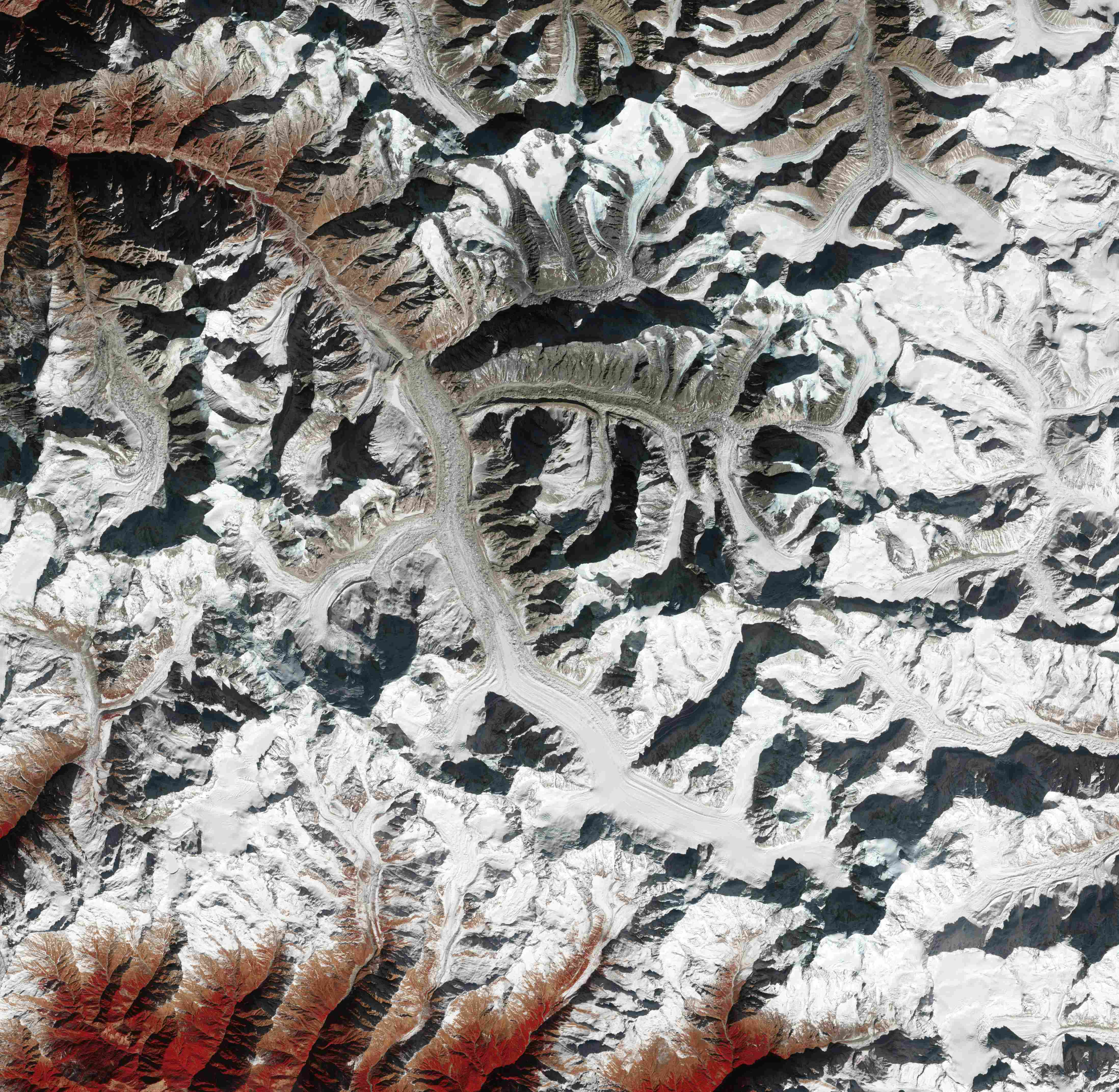 Il ghiacciaio di Gangotri