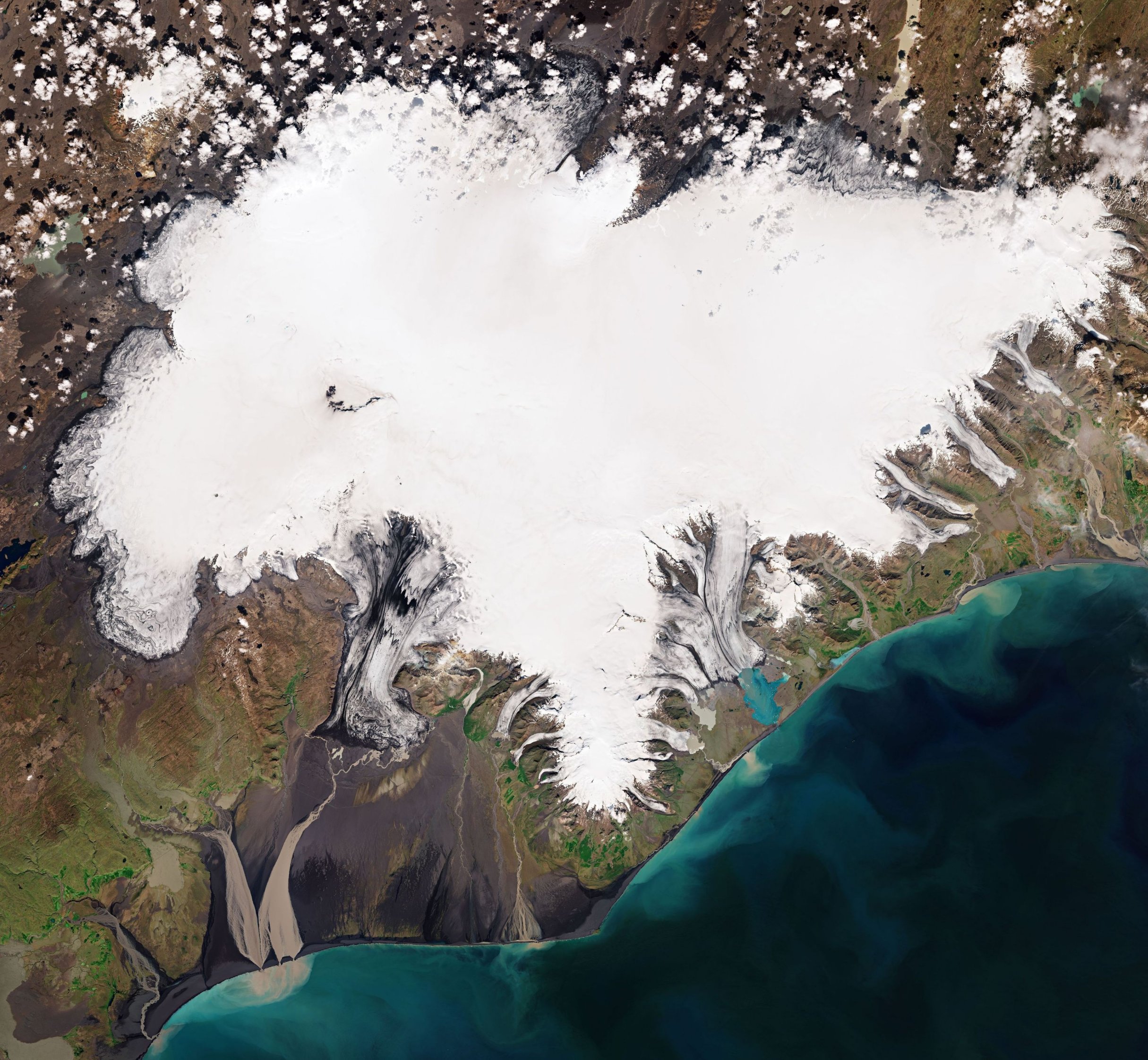 Calotta di ghiaccio del Vatnajökull (Islanda)