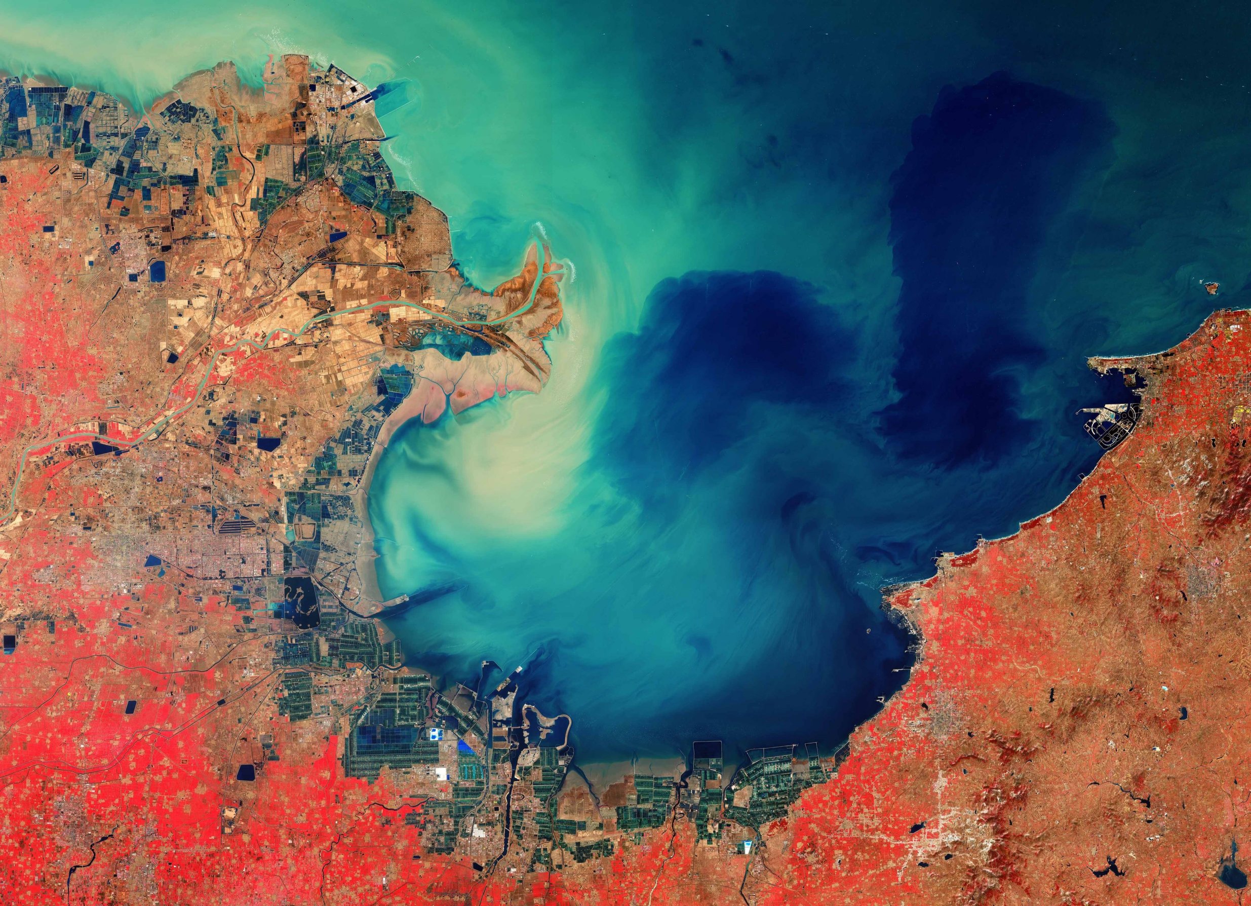 Baia di Laizhou (Cina orientale)