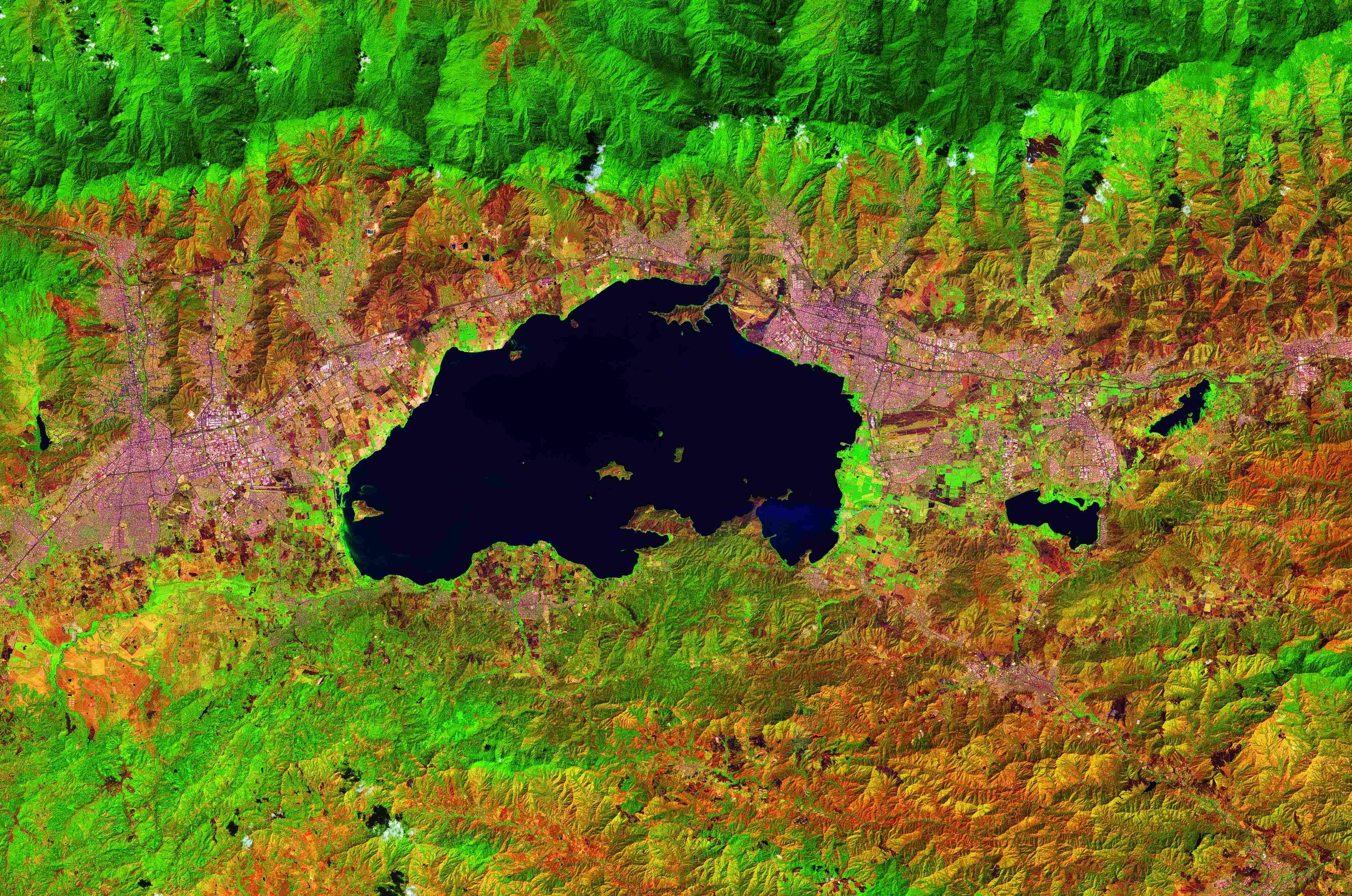 Il lago di Valencia (Venezuela)