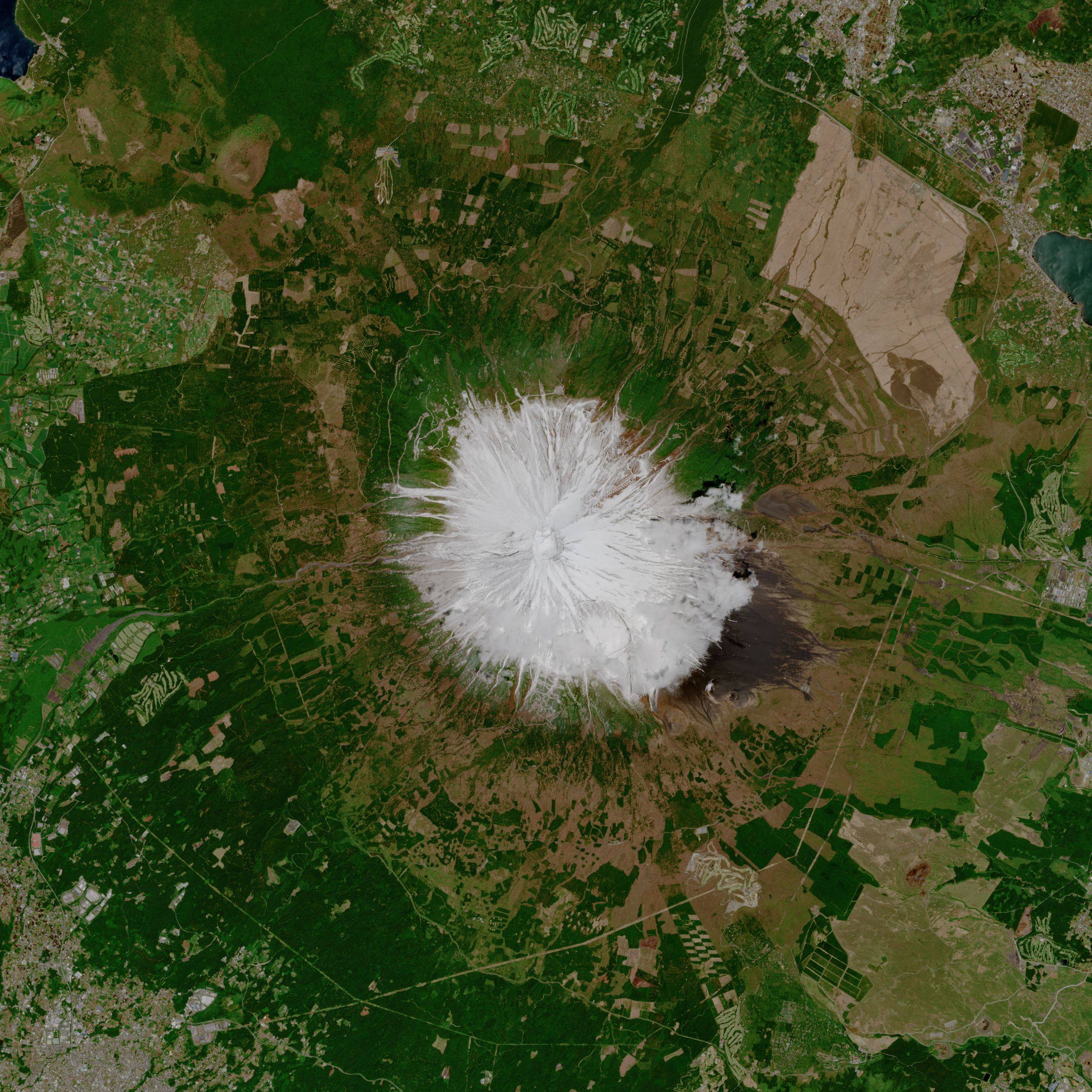 Il monte Fuji (Giappone)