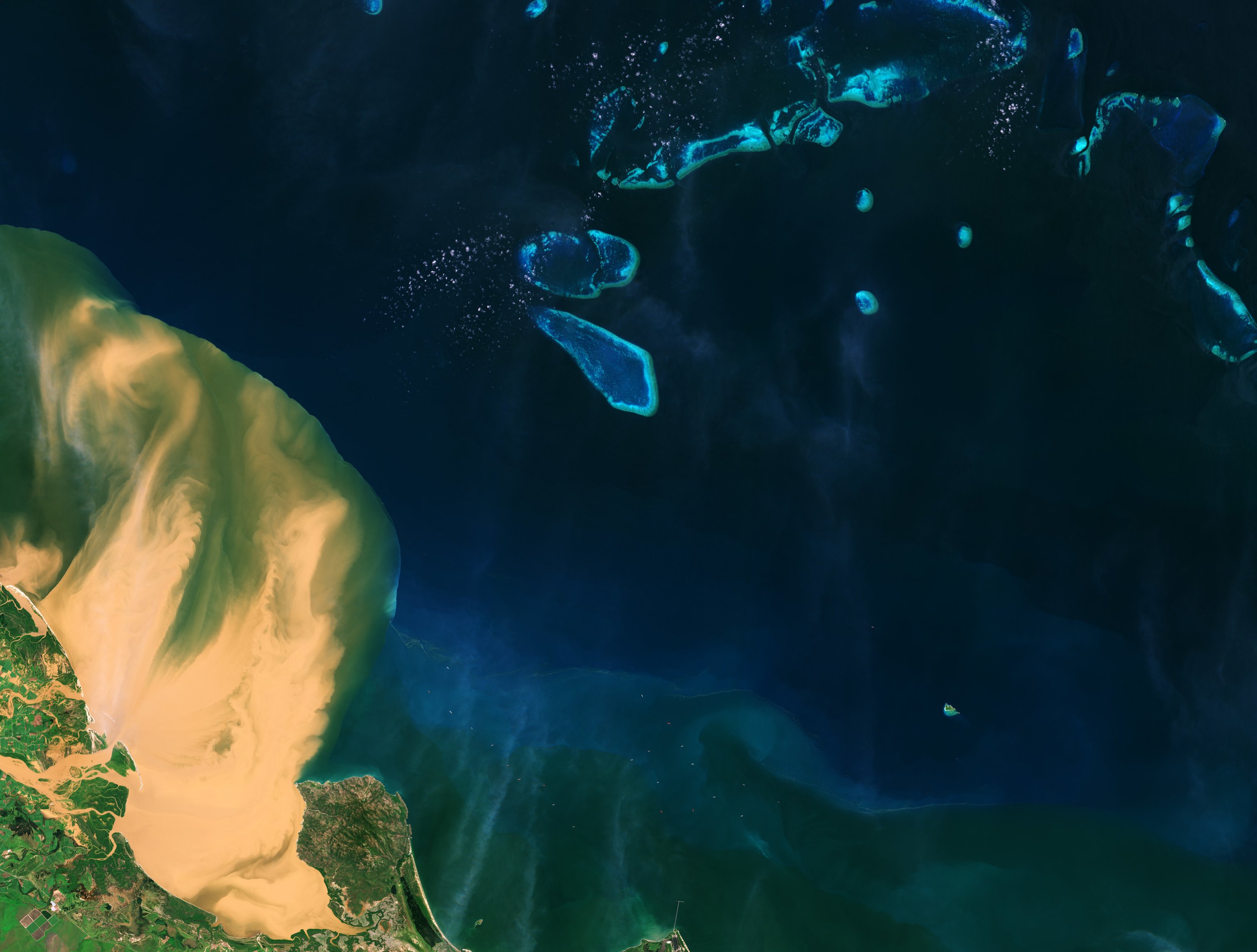 Sedimenti in prossimità della Grande Barriera Corallina (Australia)