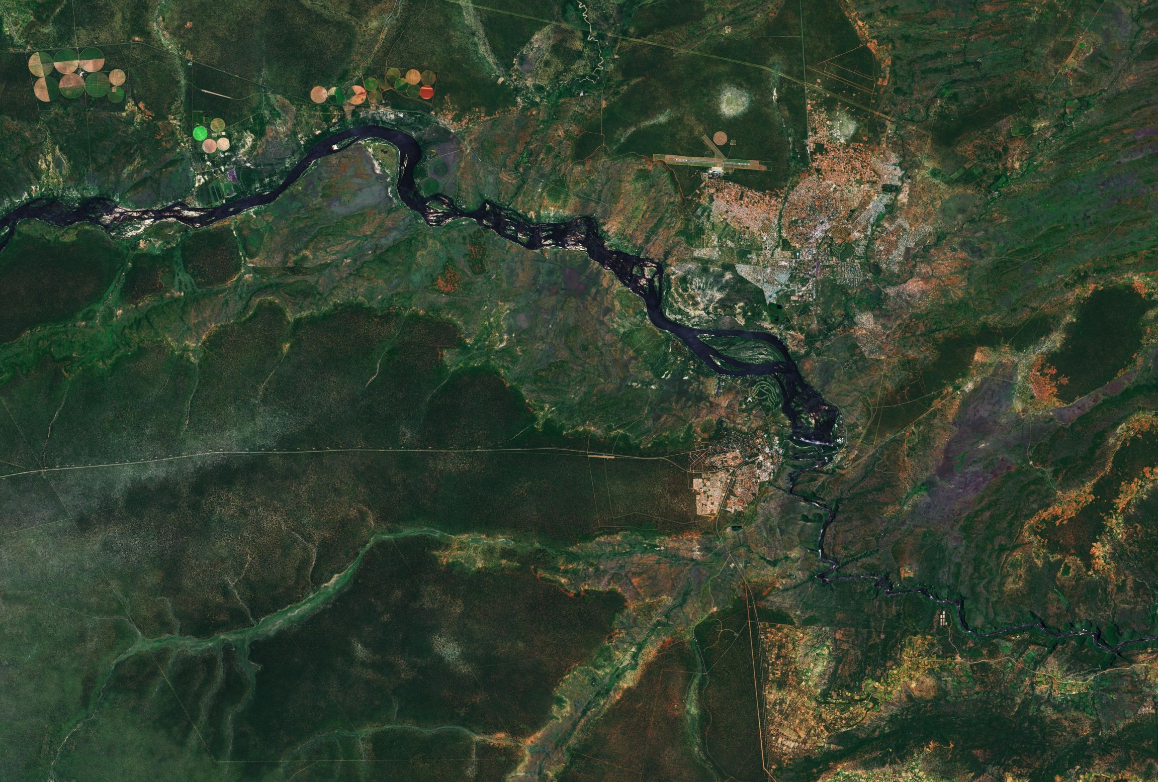Le Cascate Vittoria (Africa centrale)
