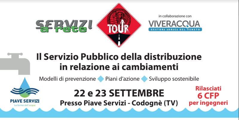 Comunicato stampa Servizi a Rete TOUR 2021 di settembre 2021