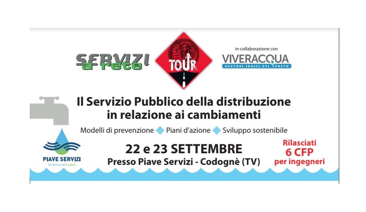 Comunicato stampa Servizi a Rete TOUR 2021 di settembre 2021